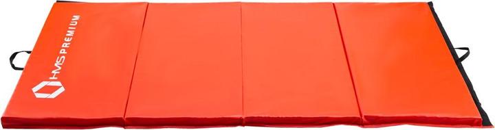 Produktbild HMS Sulankstomas gimnastikos kilimėlis Premium MGS01 2400x1200mm, raudonas (50 mm)