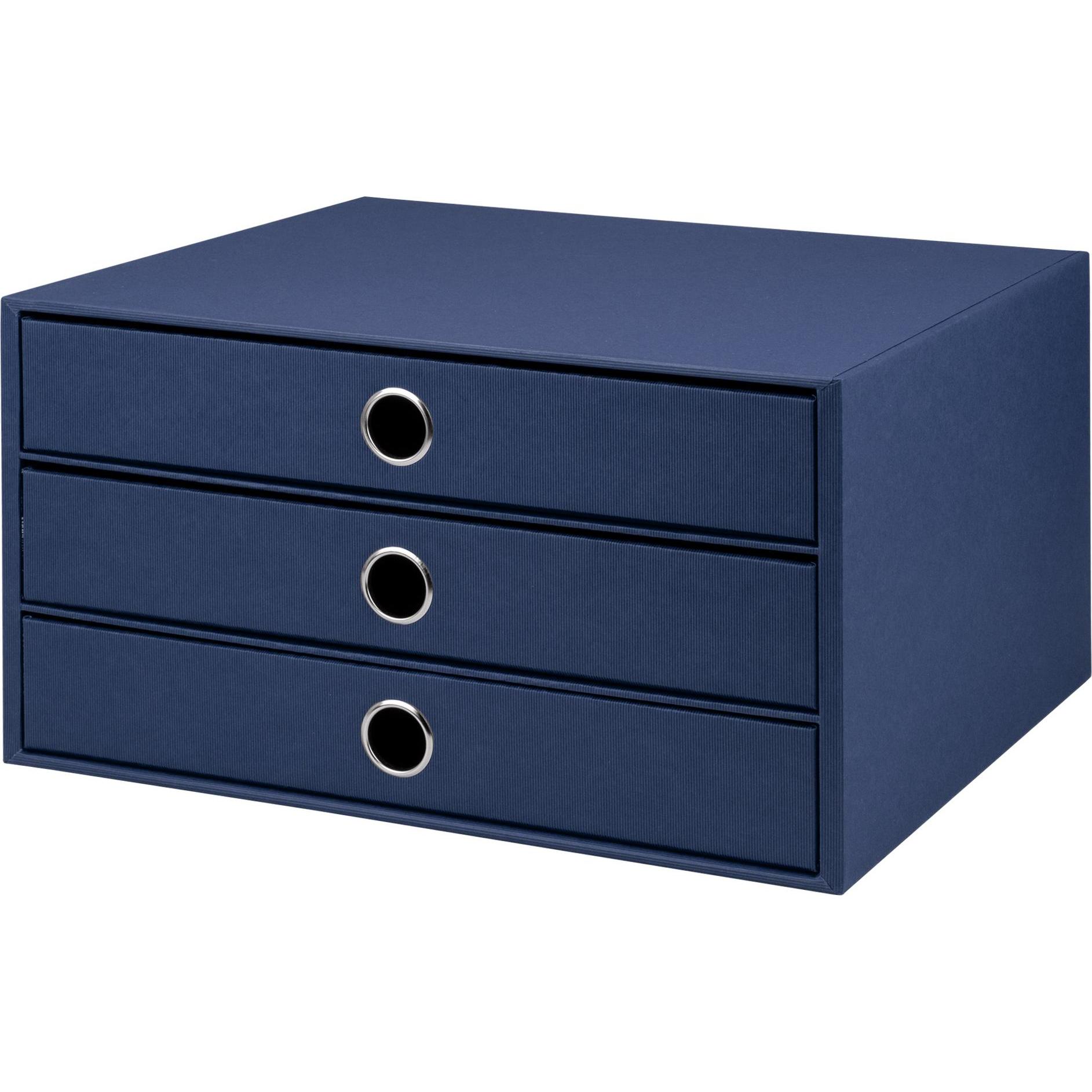 Rössler, Dokumentenablage, Schubladenbox Soho navy (A4)