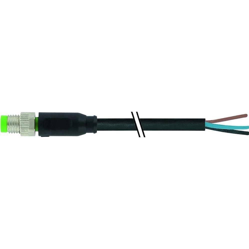 Murr Elektronik 7000-08001-6101500 Sensor-/Aktor-Steckverbinder, unkonfektionier, Elektronikkabel + Stecker, Schwarz