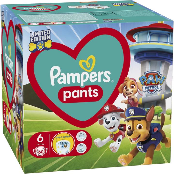 Actual product image Pampers Active Baby (Size 6, Pack, 60 pcs.)