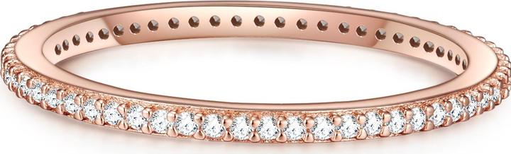 Produktbild Glanzstücke München Damen Sterling Silber Zirkonia roségold - 6098 (56, 925 Silber)