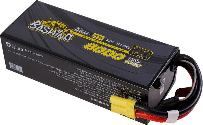 Produktbild Gens Ace RC-Akku 8000 mAh 22.2 V 100C 6S1P EC5 GT Bashing (22.20 V, 8000 mAh)