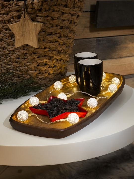 Image du produit Konstsmide Guirlande lumineuse à motif Boules Inne (1.20 m)