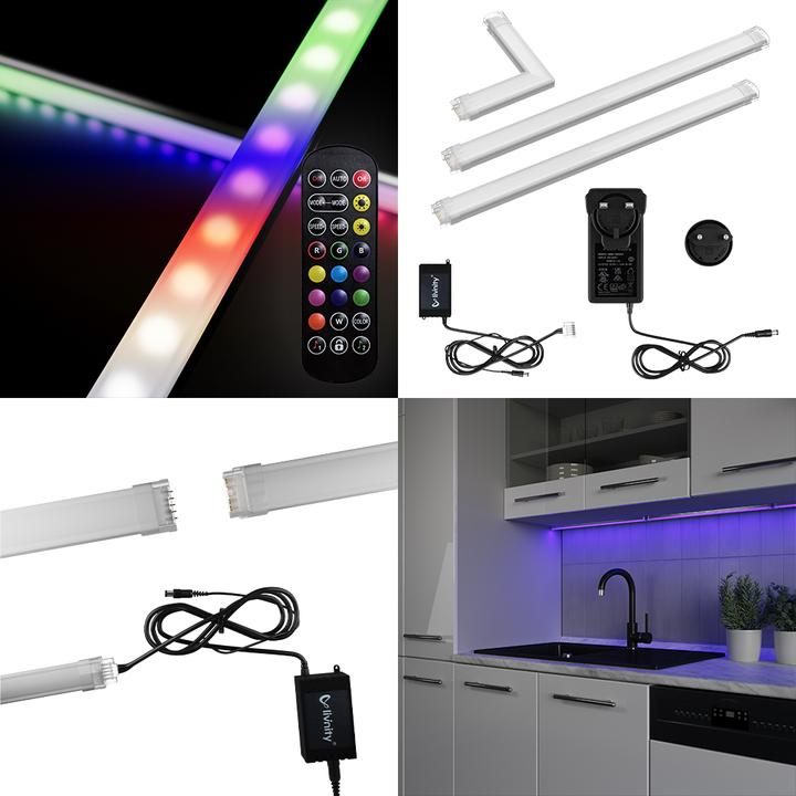 Actual product image Vicco LED Stripe (RGBW, 55 cm)