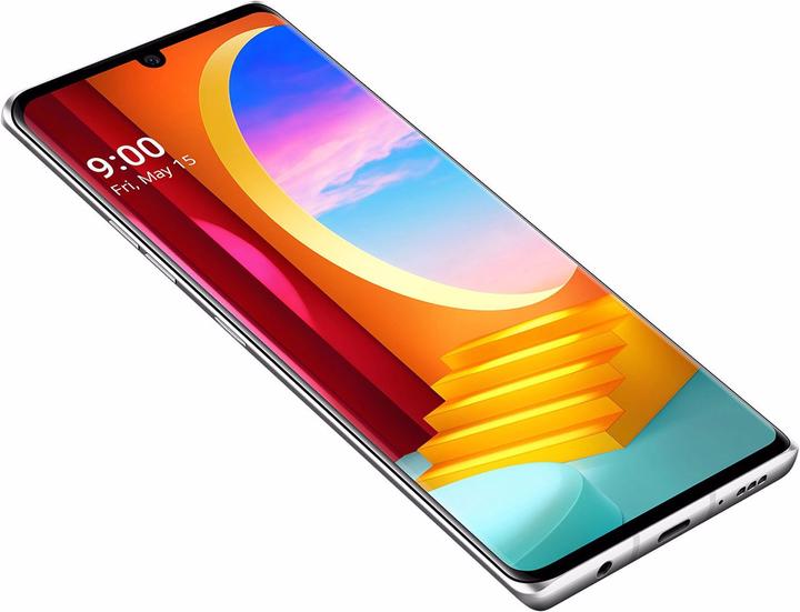 Produktbild LG Velvet (128 GB, Aurora Silber, 6.80", Hybrid Dual SIM, 4G)