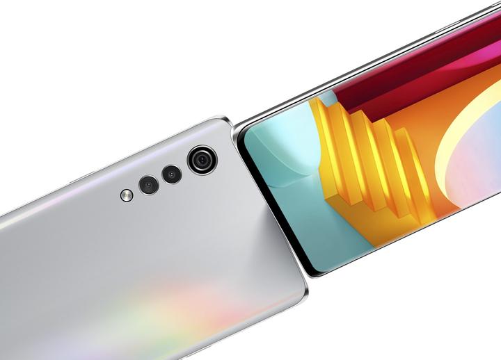 Produktbild LG Velvet (128 GB, Aurora Silber, 6.80", Hybrid Dual SIM, 4G)