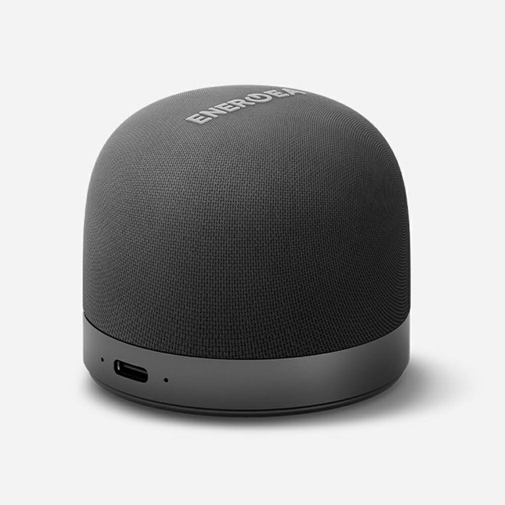 Energea Bluetooth speakers Magaudio Go Plus Qi MagSafe with strap graphite (15 h), Altoparlante Bluetooth, Grigio