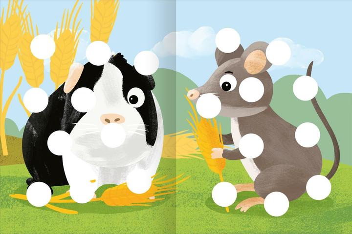 Actual product image My puzzle stickers - Farm