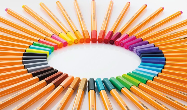 Produktbild STABILO Point 88 24er Etui Arty (Mehrfarbig, 24 x)