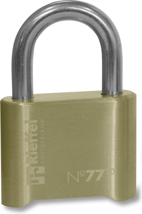 Actual product image Rieffel Brass combination lock 77/50 SB