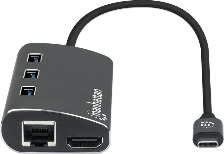Produktbild Manhattan USB Typ-C zu (USB-C, 6 Ports)