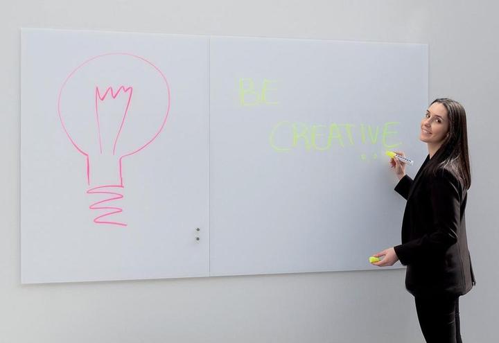 Actual product image Franken Glass Whiteboard (150 x 120 cm)