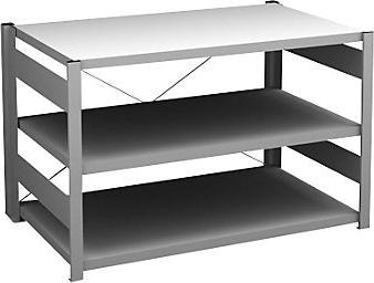 Actual product image kaiserkraft Sideboard boltless shelving unit, galvanised