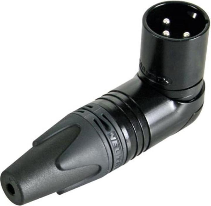 Produktbild Neutrik - Xlr-Kabelstecker, 3-Polig, Rechtwinklig, Vernickeltes Gehäuse, Silber Beschichtete Kontakte - S... (XLR)