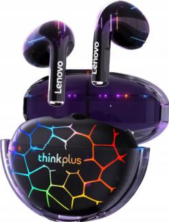 Actual product image Lenovo LP80PRO LED TWS earphones (black) (No noise cancellation, 4 h, Wireless)