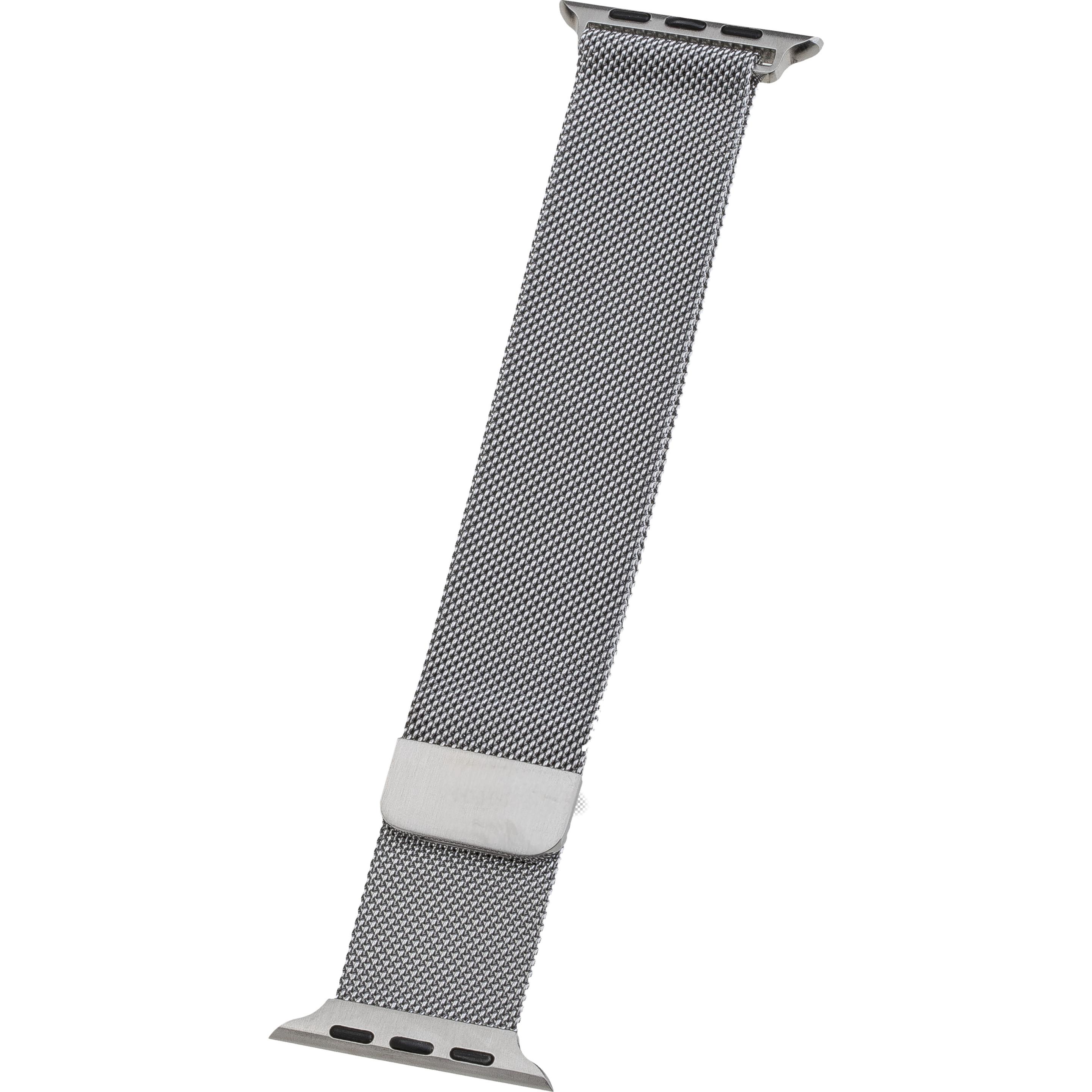 Peter Jäckel WATCH BAND für Apple Watch Ultra 49mm/ Watch 45/44mm (Series 4 - 9)/ 42mm (Series 1 - 3 (Edelstahl, Watch 4...