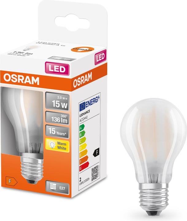 Produktbild Osram Led Retrofit Classic A (E27, 136 lm, 1 x)