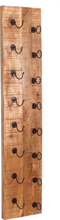 Actual product image SIT Möbel Wall wine rack Rustic nature (33 x 148 x 16 cm)