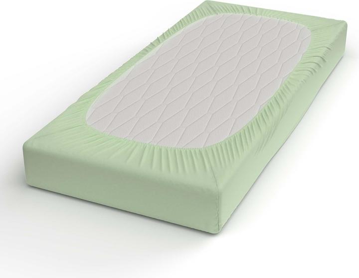 Immagine prodotto Lotus Bettwaren Lenzuolo a pieghe in raso Lotus (180 x 200 cm)