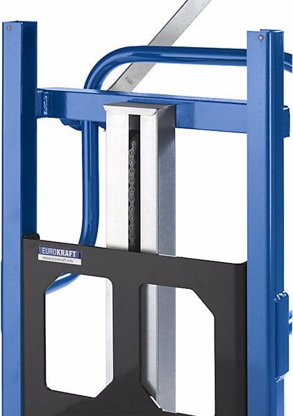 Immagine prodotto kaiserkraft Carrello elevatore per materiali, con forca per cassa regolabile, con rulli