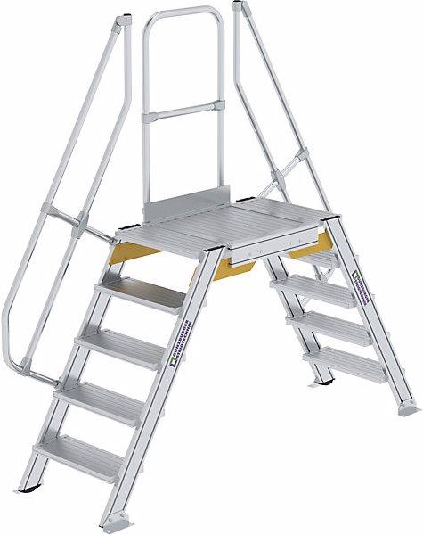 Produktbild Munk Überstiegbrücke, Gesamttraglast 300 kg, 5 Stufen, Plattform 1200x600 mm