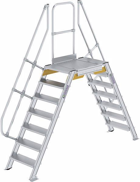 Munk Überstiegbrücke, Gesamttraglast 300 kg, 7 Stufen, Plattform 1200x600 mm