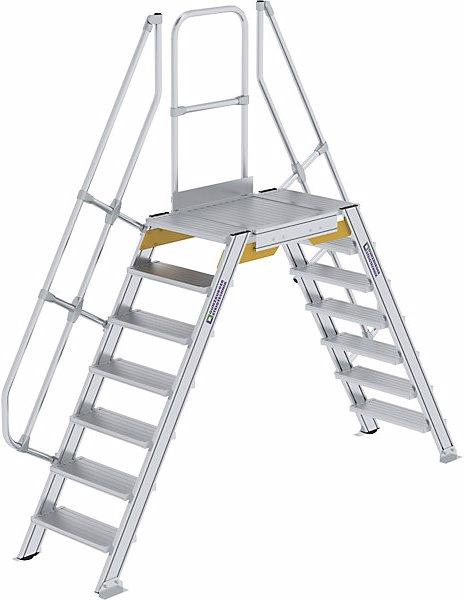 Produktbild Munk Überstiegbrücke, Gesamttraglast 300 kg, 9 Stufen, Plattform 1200x600 mm