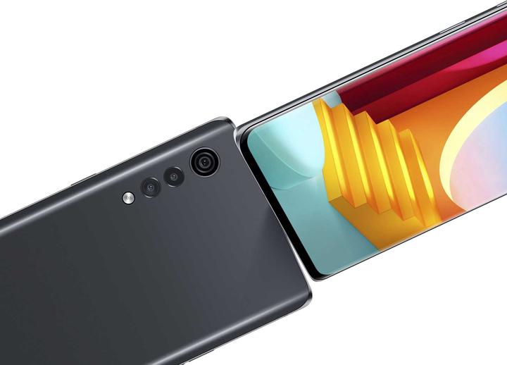 Produktbild LG Velvet (128 GB, Black, 6.80", Hybrid Dual SIM, 4G)