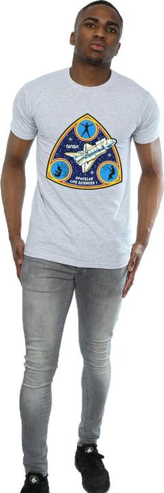 Actual product image Nasa Mens Classic Spacelab Life Science T-Shirt (M)