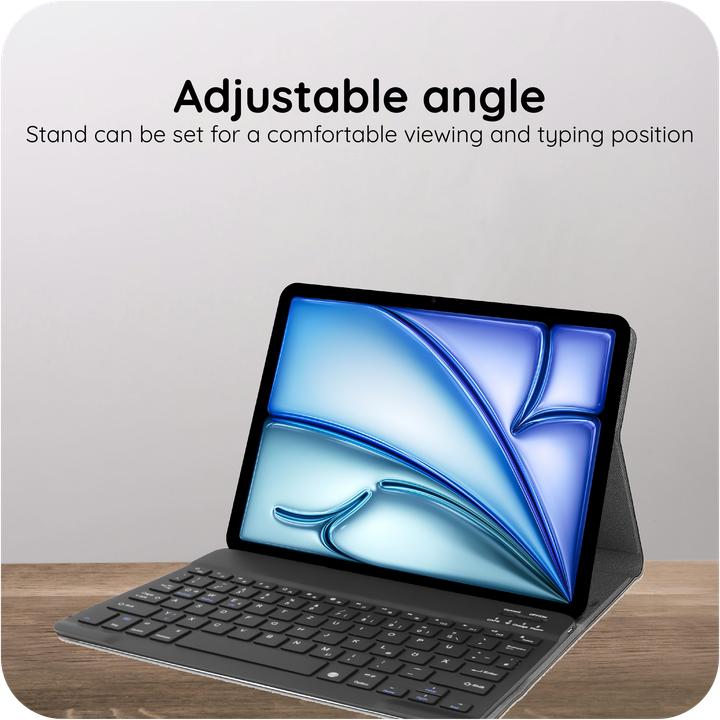 Produktbild Cazy Tastatur Hülle mit magnetisch Abnehmbarer Tastatur (DE, Apple iPad Air 11 2024)