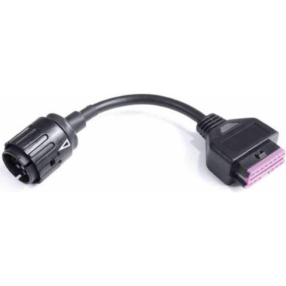 Hex, On-Board-Diagnose, OBD II Stecker Diagnose Adapter 2 (EU4) auf 10Pin