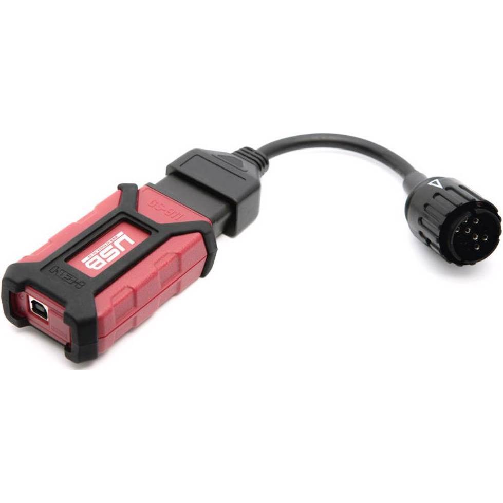 Thumbnail - Hex, On-Board-Diagnose, OBD II Stecker Diagnose Adapter 2 (EU4) auf 10Pin