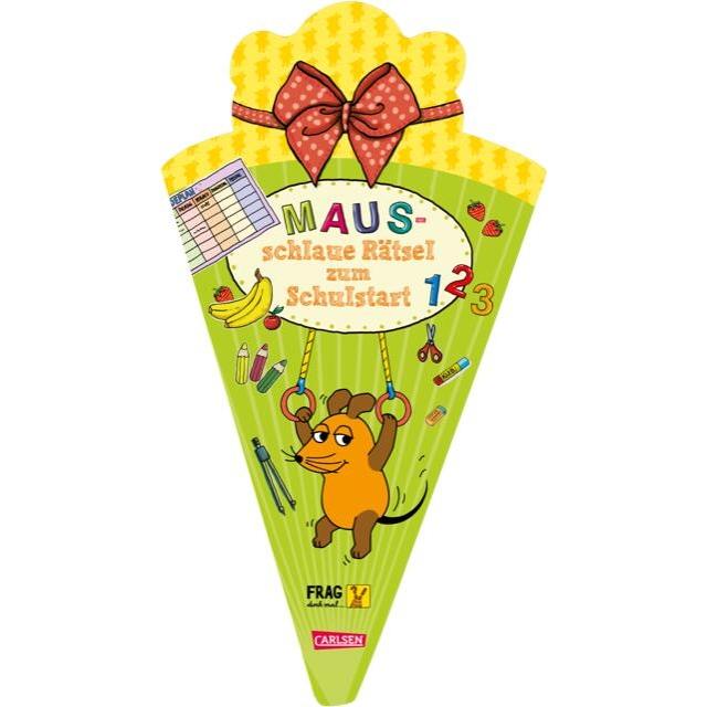 Carlsen, Schultüte, Frag doch mal... die Maus: Maus-schlaue Rätsel zum Schulstart