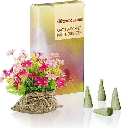 Produktbild Crottendorfer 1601 - Räucherkerzen Blumenbouquet M, 24 Stück