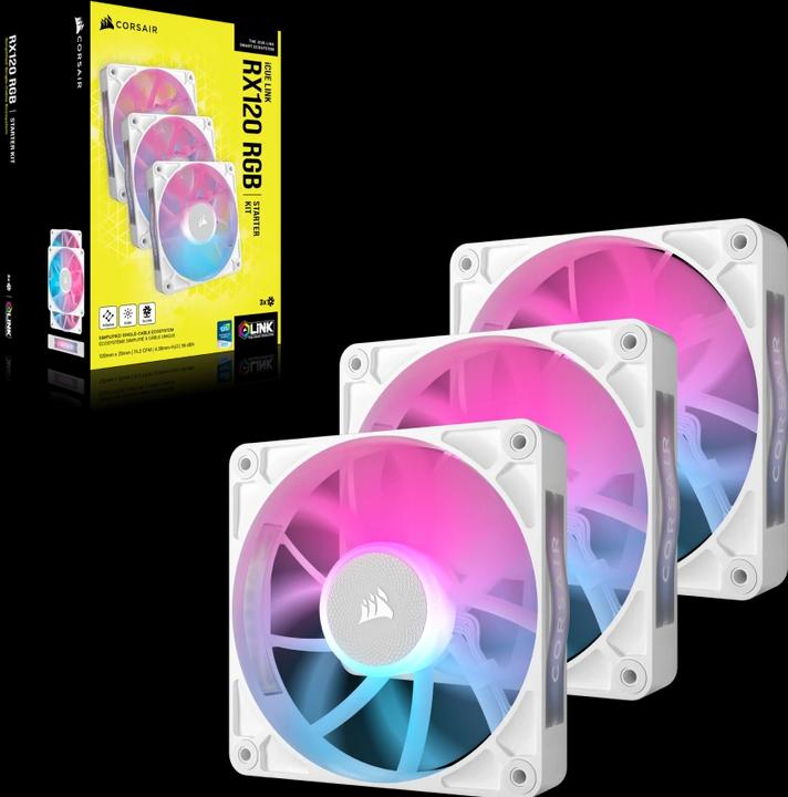 Produktbild Corsair iCUE LINK RX120 RGB (120 mm, 3 x)