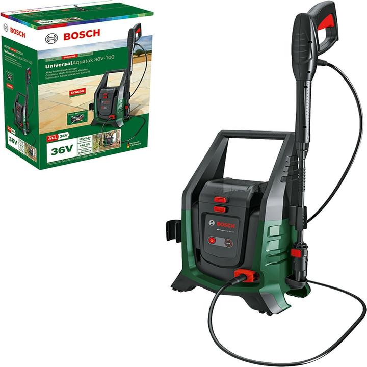 Actual product image Bosch Home & Garden UniversalAquatak 36V-100 (Rechargeable battery operated)