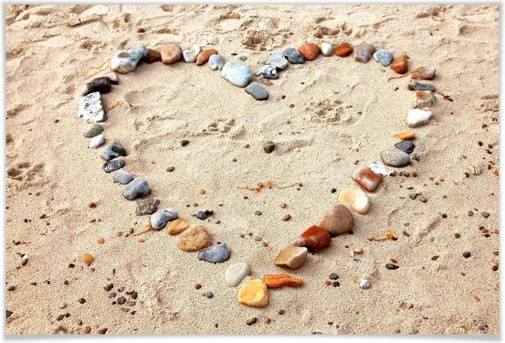 Image du produit Trenddeko Plage de l'amour (90 x 60 cm)