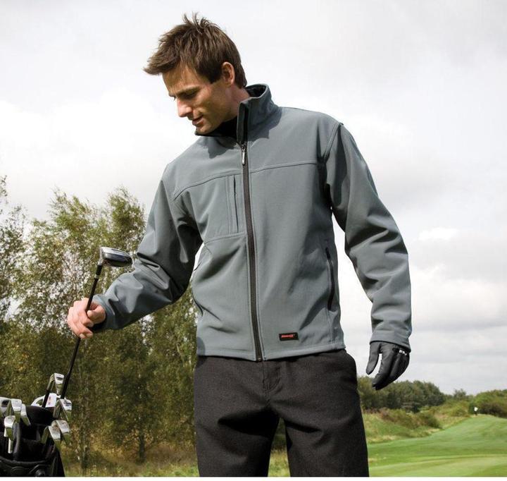 Actual product image Regatta Mens Softshell Premium 3 Layer Performance Jacket (Waterproof, Windproof & Breathable) (L)