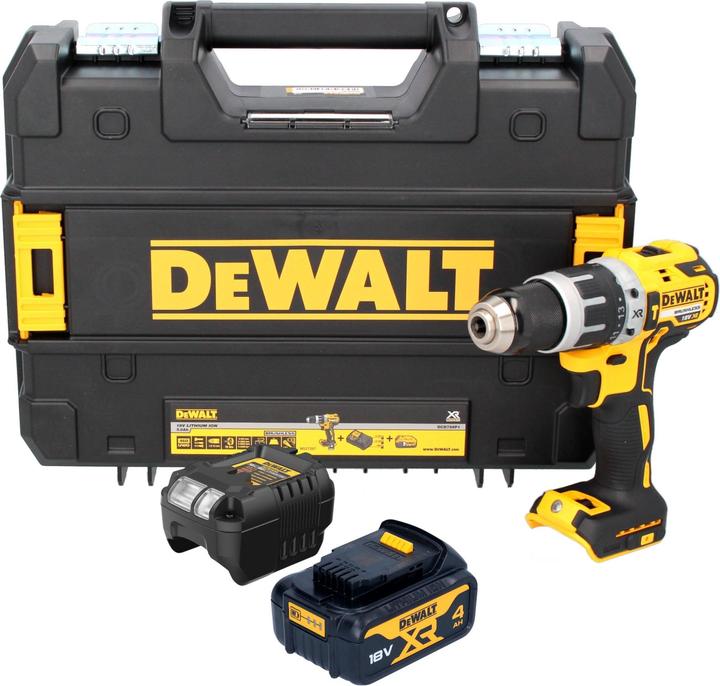 Produktbild DeWalt DCD 796 M1T Akku Schlagbohrschrauber 18 V 70 Nm Brushless + 1x Akku 4,0 Ah + Ladegerät + (Akkubetrieb)