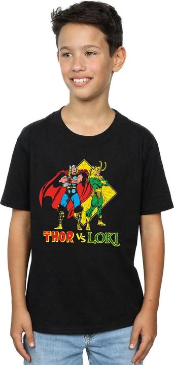 Immagine prodotto Thor Vs Loki Maglietta Ragazzi (128)