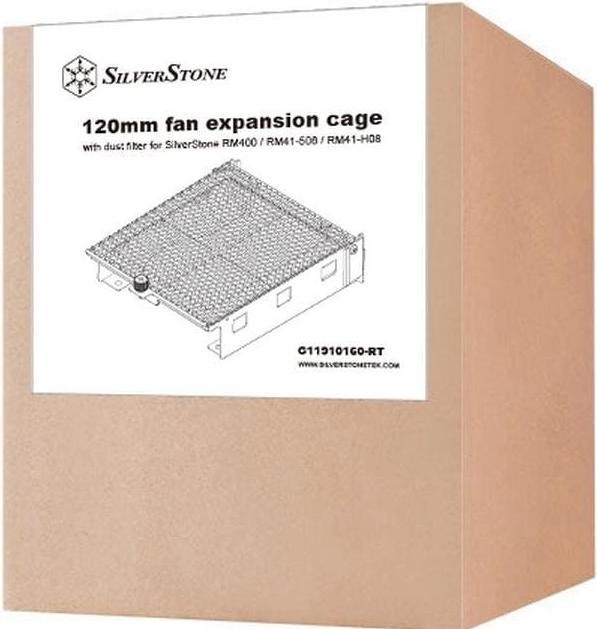 Image du produit Silverstone SST-G11910160-RT Cage d'extension pour ventilateur 120mm