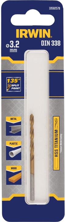 Produktbild Irwin Metallbohrer (3,2 Millimeter)