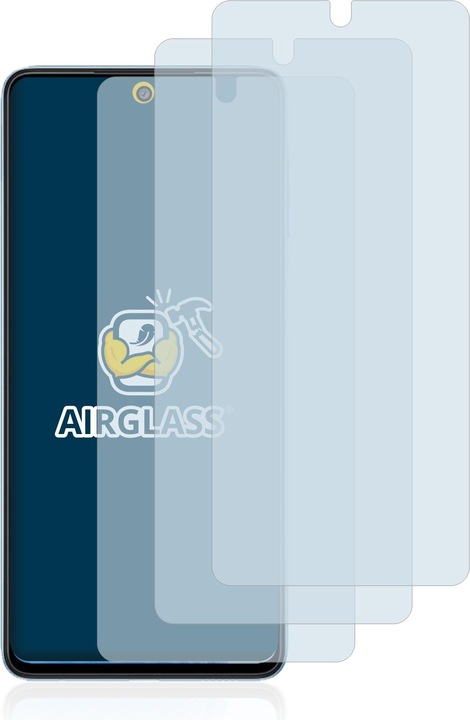 Actual product image BROTECT AirGlass Glass (3 Piece, Samsung Galaxy M52 5G)