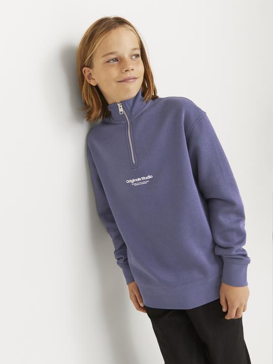Image du produit Jack & Jones Imprimé Sweatshirt avec fermeture éclair Pour les garçons Sweatshirt avec fermeture éclair (176)