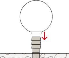 Actual product image Werkstarck Wall and floor door buffers (10 Piece)