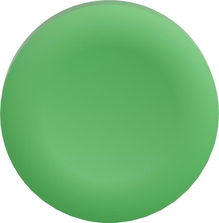 Produktbild Schneider Electric green plain cap for flush PUSHBUTTON