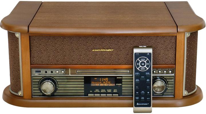 Produktbild Soundmaster NR566BR (Plattenspieler, Bluetooth, CD Player, 2x 5 W)