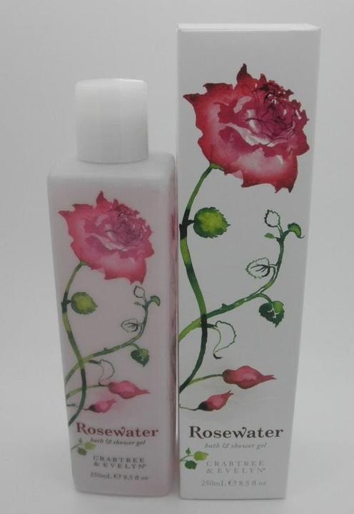 Actual product image John Richmond Crabtree & Evelyn Rosewater Cleansing Shower Gel For All Skin Types - 250 Ml (250 ml)