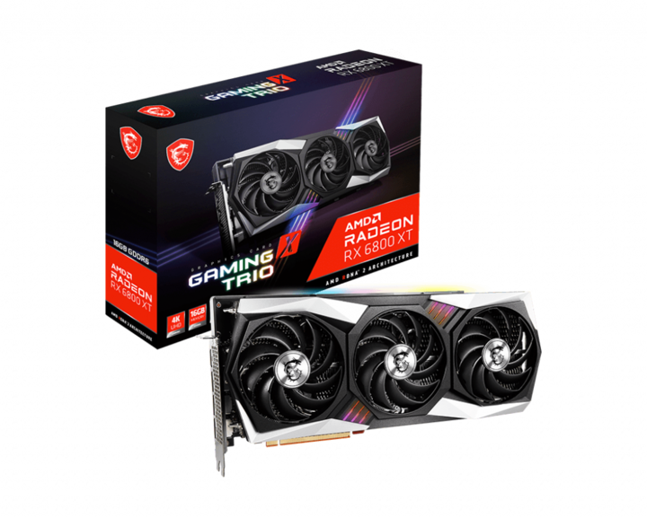 Actual product image MSI Radeon RX 6800 XT GAMING X TRIO (16 GB)
