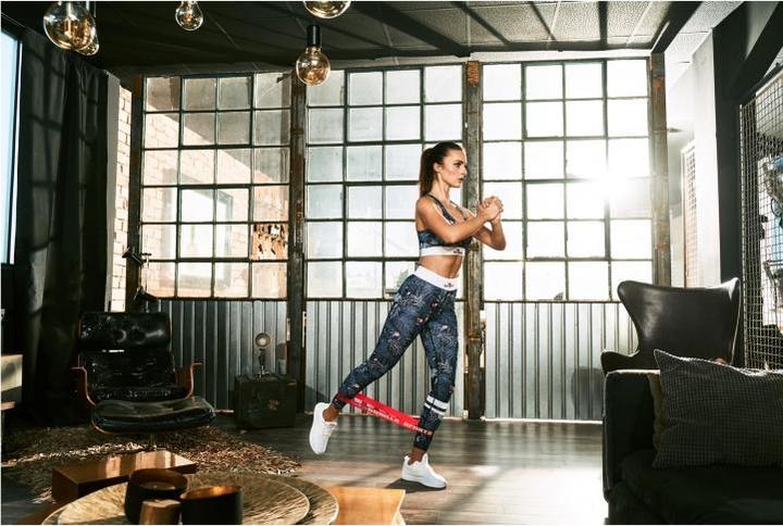 Produktbild Gorilla Sports Resistance Band Set (0.50 m, Stark, Extra Stark, Mittel, Extra Leicht, Leicht)